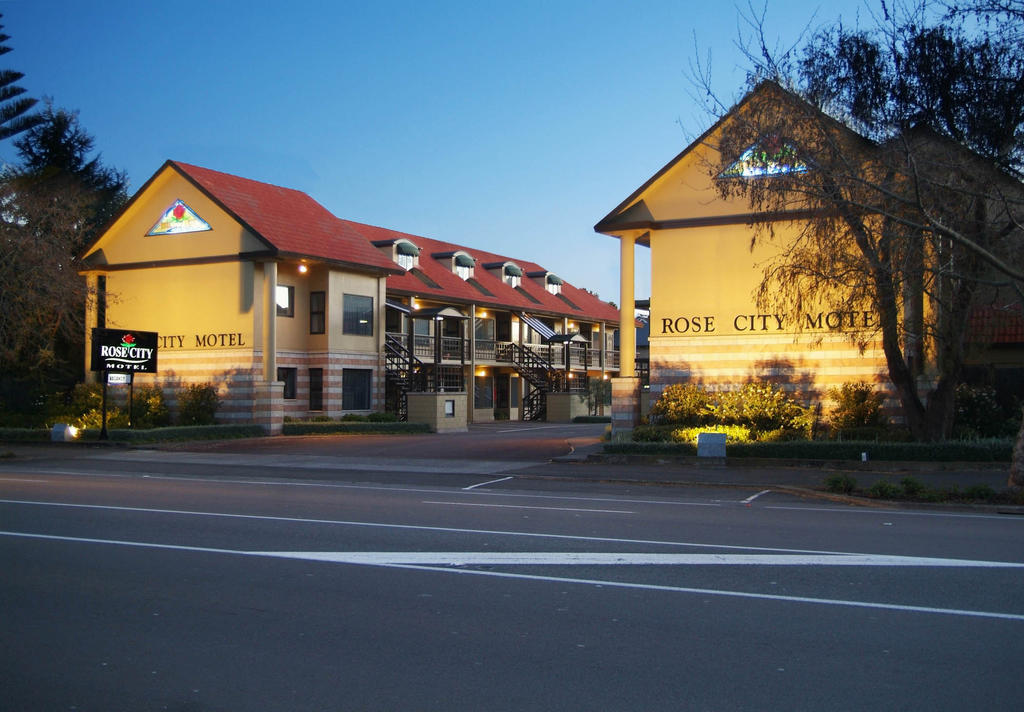 Rose City Motel Palmerston North Ngoại thất bức ảnh